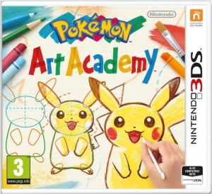 Naucz się malować swojego ulubionego Pokemona i zostań mistrzem w  POKEMON ART ACADEMY na NINTENDO 3DS!!!