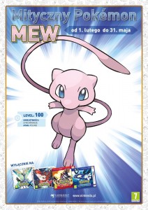 LEGENDARNY POKÉMON MEW – LISTA PARTNERÓW