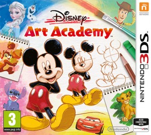 NAUCZ SIĘ RYSOWAĆ POSTACIE DISNEYA I PIXARA W DISNEY ART ACADEMY NA NINTENDO 3DS