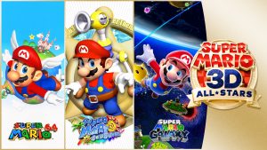 PAKIET SUPER MARIO 3D ALL-STARS NA NINTENDO SWITCH, ZAWIERAJĄCY TRZY TRÓJWYMIAROWE PLATFORMÓWKI SUPER MARIO, JEST JUŻ DOSTĘPNY W SKLEPACH