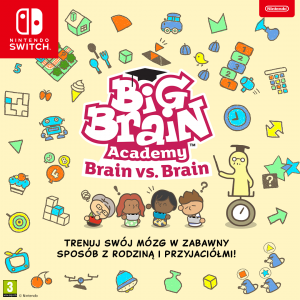 Flextrenuj swój mózg w zabawny sposób dzięki Big Brain Academy: Brain vs. Brain, od dziś na Nintendo Switch