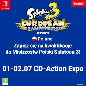 Drugi turniej kwalifikacyjny Mistrzostw Polski Splatoon 3 odbędzie się na początku lipca podczas festiwalu CD-Action