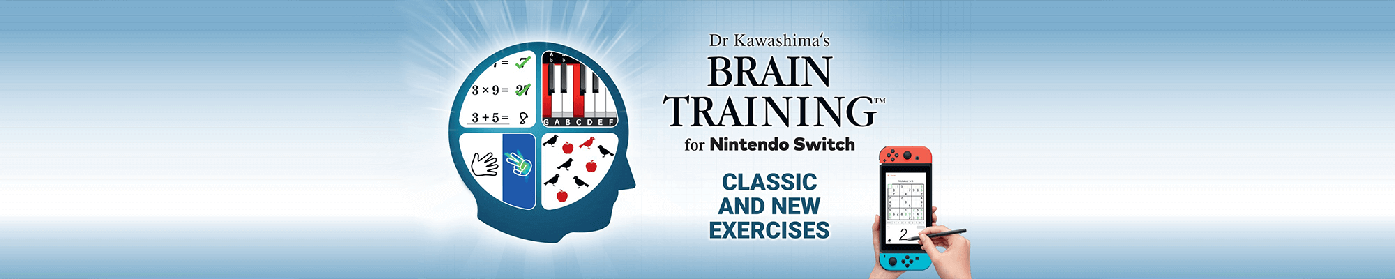 Dr. Kawashima's Brain Training for Nintendo Switch