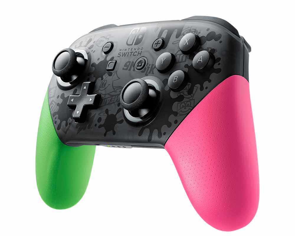 Nintendo Switch Pro Controller Splatoon 2 Edition